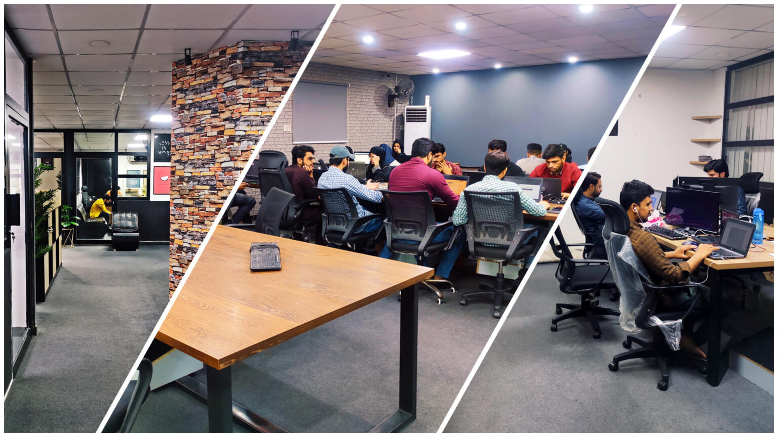 ALGROW team working together